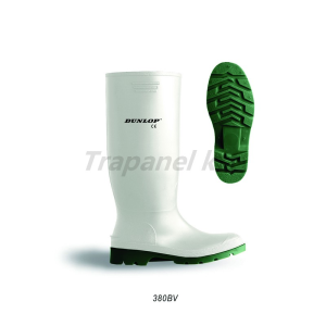 DUNLOP fehér PVC csizma